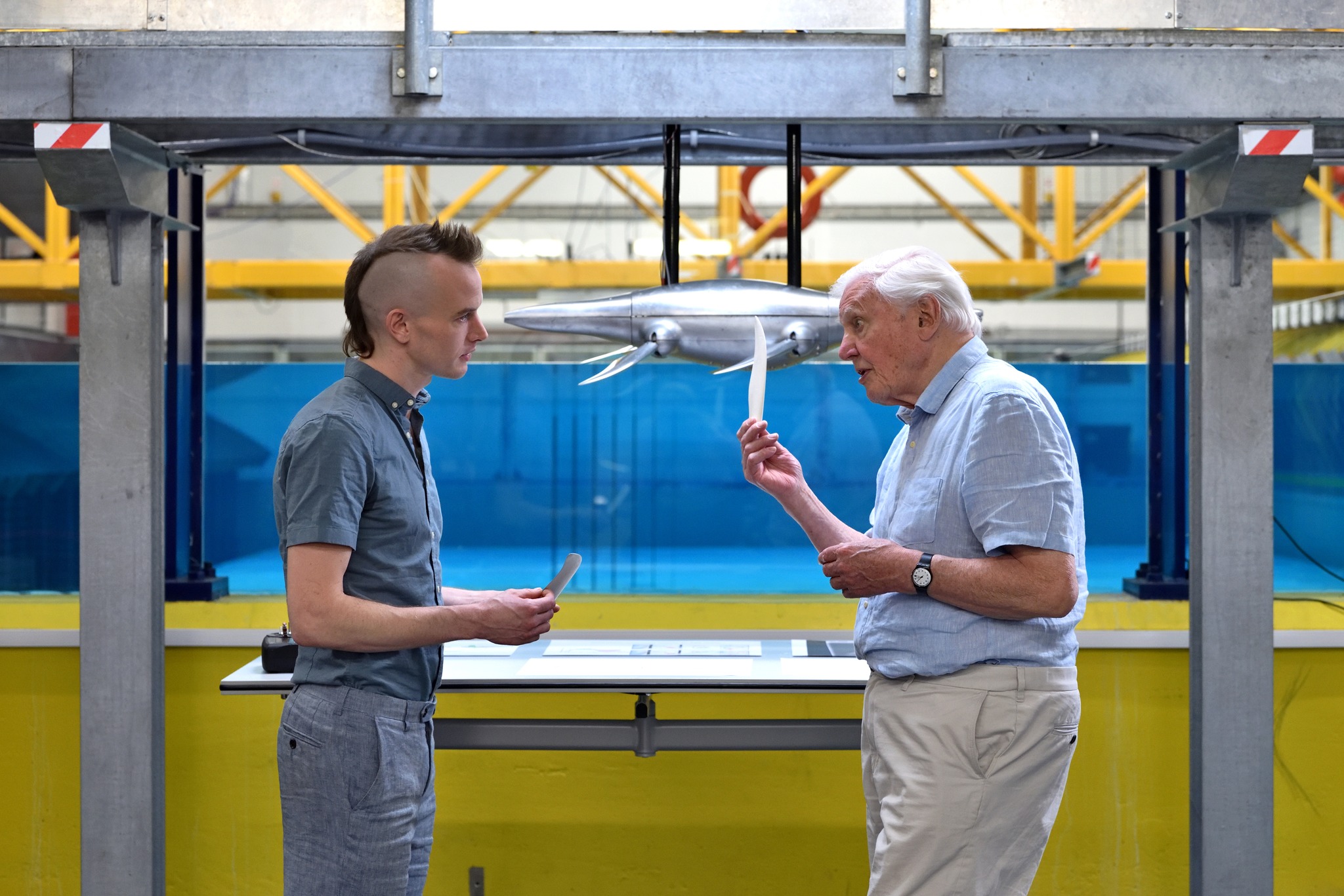 Sir David Attenborough at Imperial College London